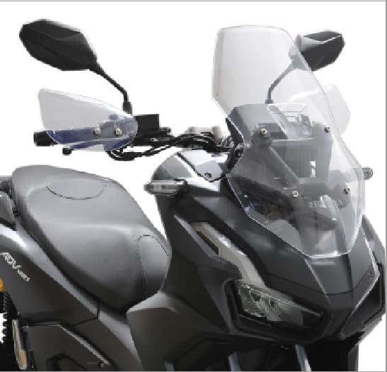 Amazon | 旭風防(AF ASAHI) ナックルバイザー クリヤー 23- ADV160(8BK